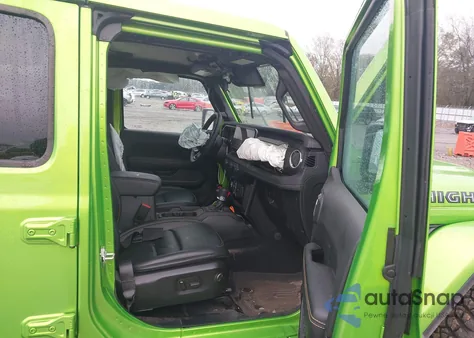 2025 Jeep Gladiator High Tide from USA, damaged, VIN 1C6PJTAG7SL518222